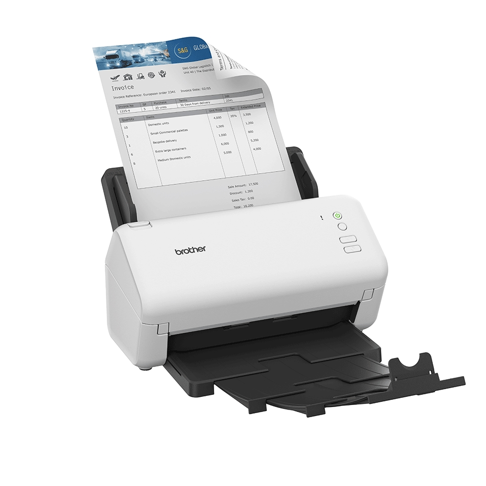 Скенер, Brother ADS-4100 Desktop document scanner - image 3