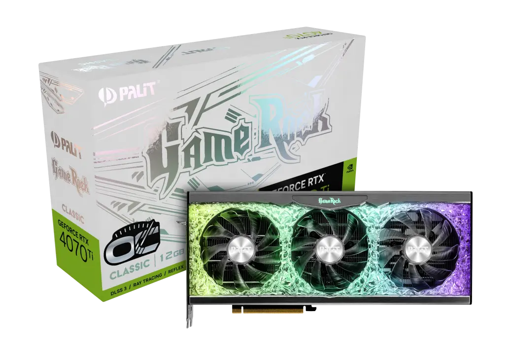 Видео карта, PALIT RTX4070TI GAMEROCK CL OC