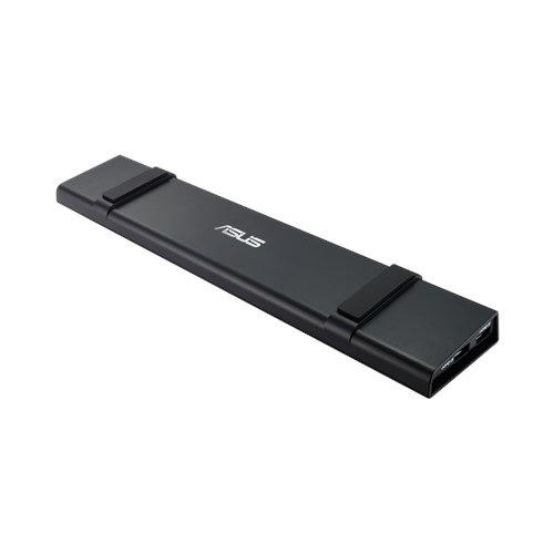 Докинг станция, Asus USB3.0 HZ-3B DOCKING STATION, 4xUSB 3.0, MIC, Audio out, DVI-I, HDMI, GLAN, USB 3.1 Gen 1 Type-C, Kensington lock, Black