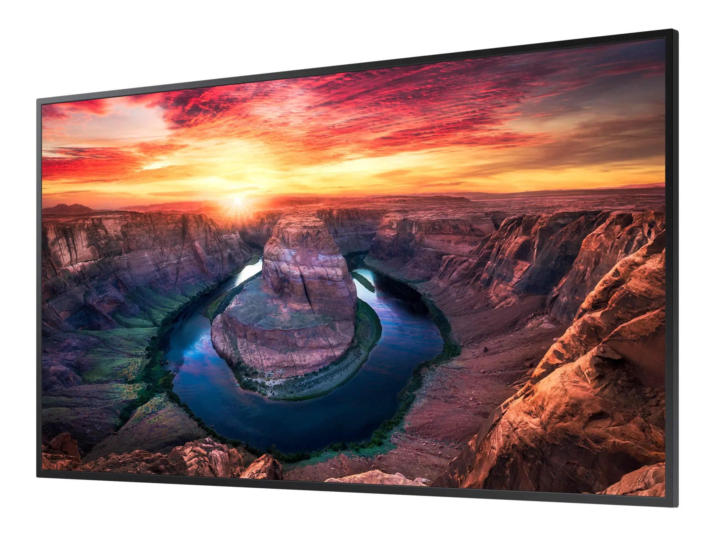 Широкоформатен дисплей, Samsung LFD QM43B, 43", 24/7, 8ms, 500 nit, 3840x2160 UHD, WiFi, Bluetooth, Built in Speaker(10W + 10W), DVI-D, DP 1.2 , HDMI - image 3