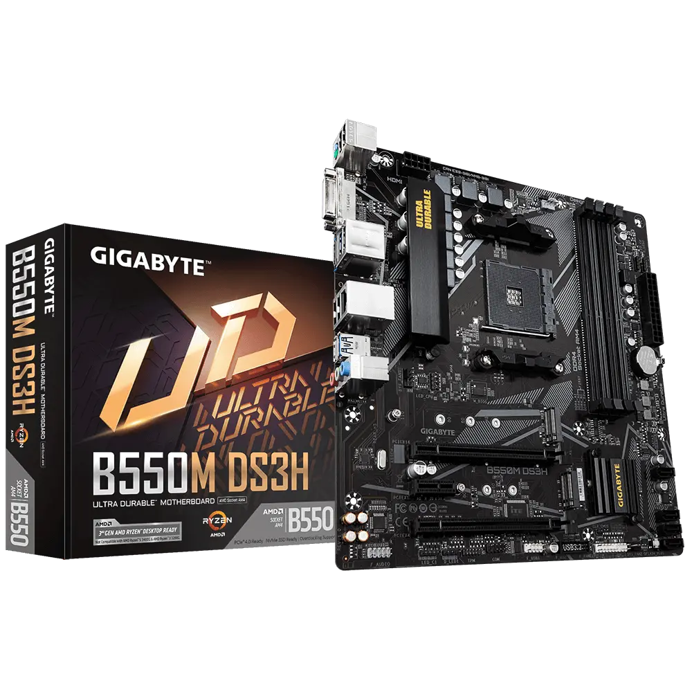 Дънна платка, GIGABYTE GB B550M DS3H