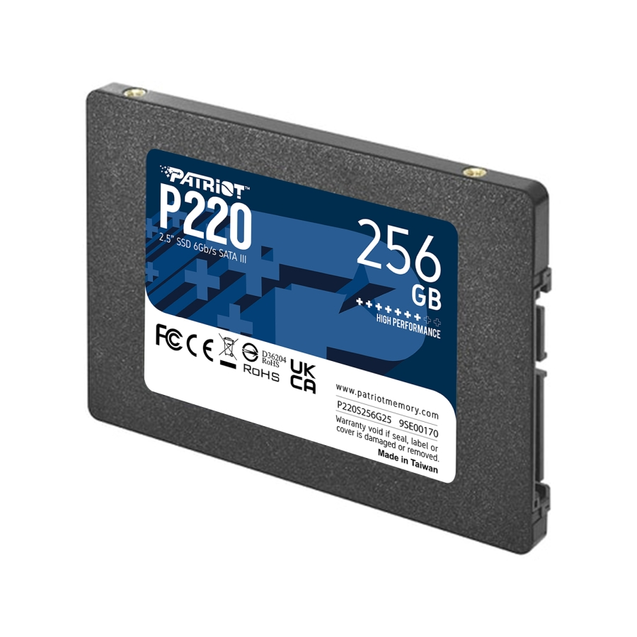 Твърд диск, Patriot P220 256GB SATA3 2.5 - image 1