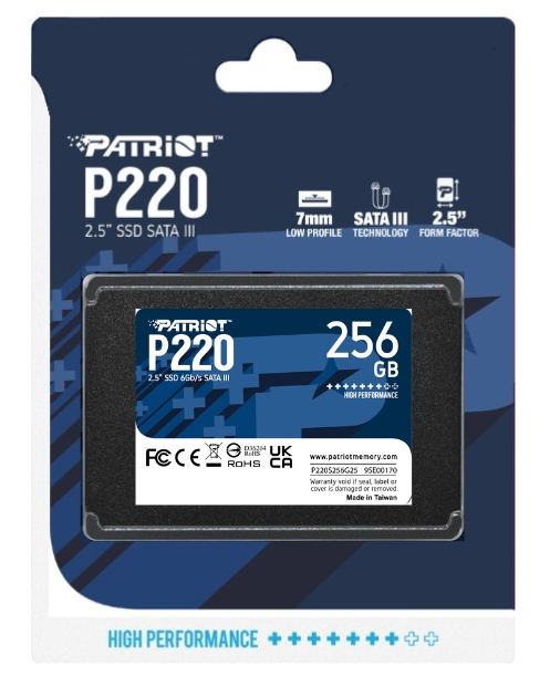 Твърд диск, Patriot P220 256GB SATA3 2.5 - image 4