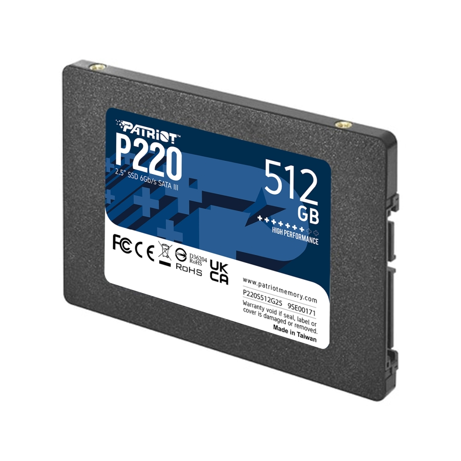 Твърд диск, Patriot P220 512GB SATA3 2.5 - image 1