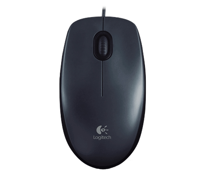 Мишка, Logitech Mouse M100 Grey, EER Orient Packaging