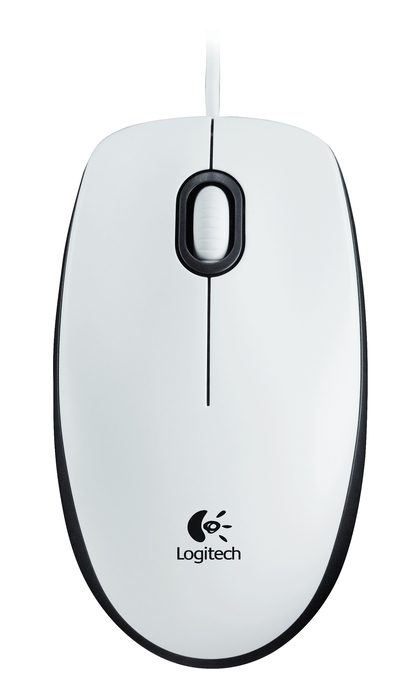 Мишка, Logitech Mouse M100 White