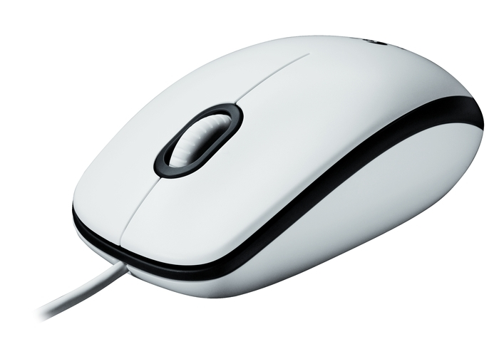 Мишка, Logitech Mouse M100 White - image 1