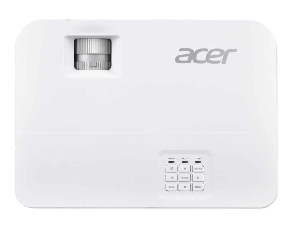 Мултимедиен проектор, Acer Projector P1657Ki DLP, WUXGA(1920x1200), 4800 ANSI LUMENS, 10000:1, 2xHDMI 3D, Wireless dongle included, Audio in/out, USB type A (5V/1A), RS-232, Bluelight Shield, LumiSense, Built-in 10W Speaker, 2.9kg, White - image 3