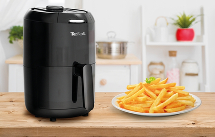 Уред за здравословно готвене, Tefal EY101815, Easy Fry Compact BLK 1.6L (1.2kg), temp setting, automatic functions (4), Timer, Auto-off - image 3