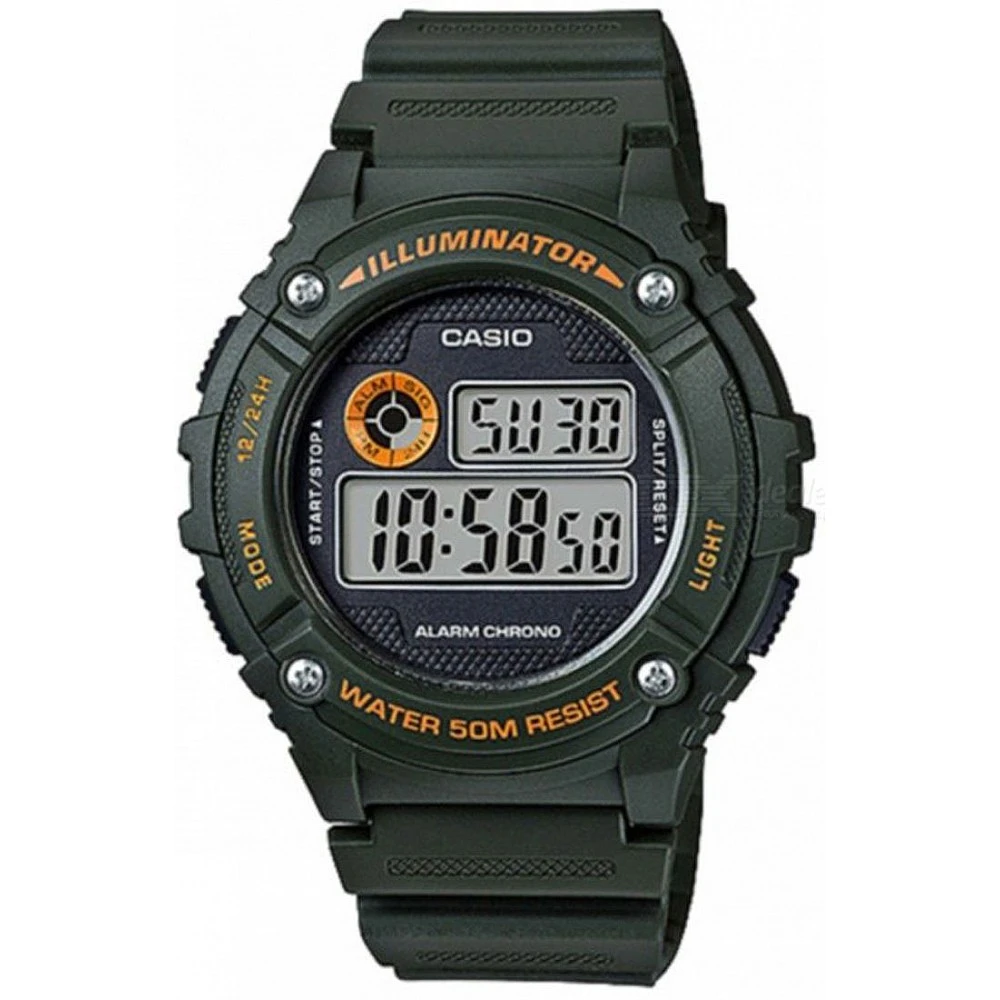 Мъжки дигитален часовник Casio - W-216H-3BVDF