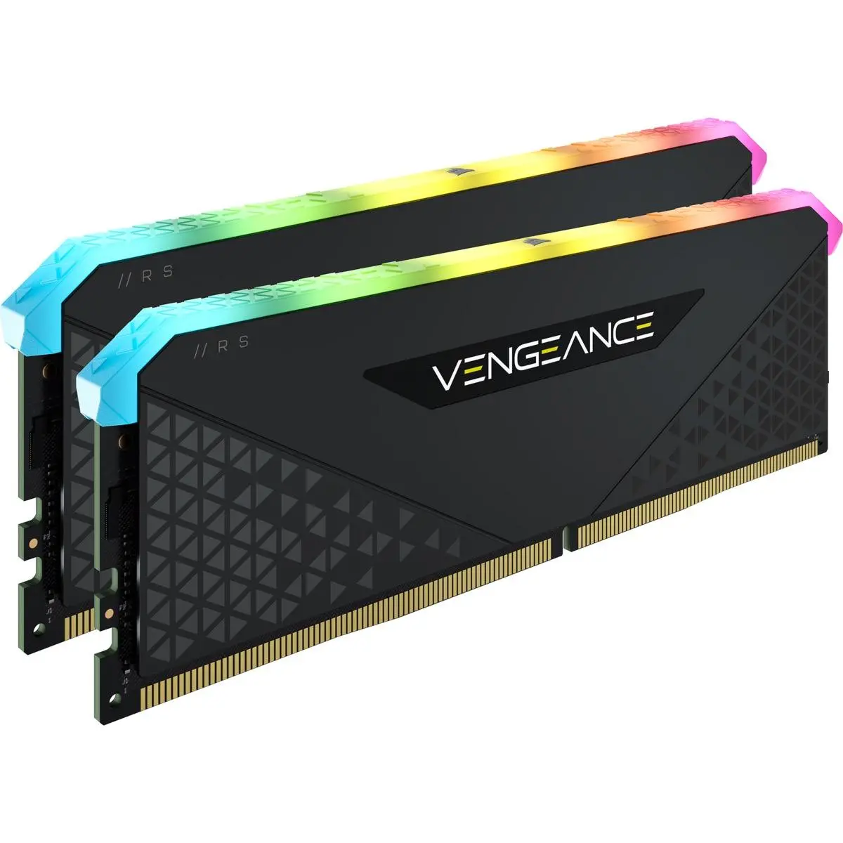 Памет Corsair Vengeance RS RGB Black 16GB(2x8GB) DDR4 3200MHz CMG16GX4M2E3200C16 - image 1