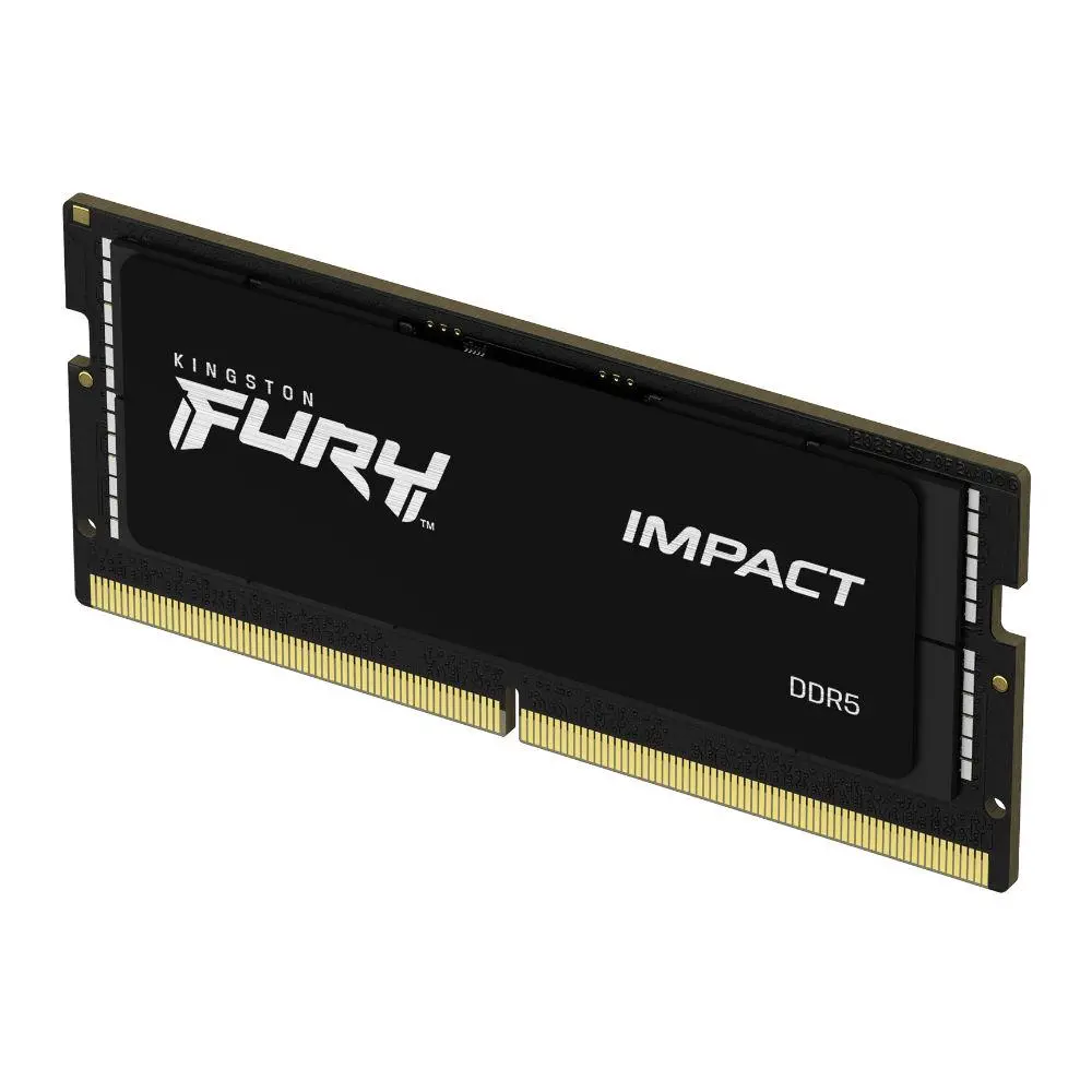 Памет Kingston FURY IMPACT, 32GB, SODIMM, DDR5, PC4-38400, 4800MHz, CL40, KF548S38IB-32 - image 1