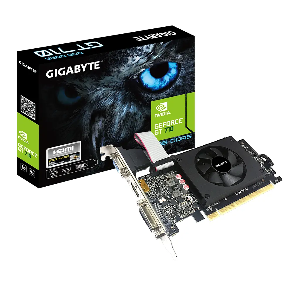 Видео карта Gigabyte GeForce GT 710 2GB GDDR5 - image 4