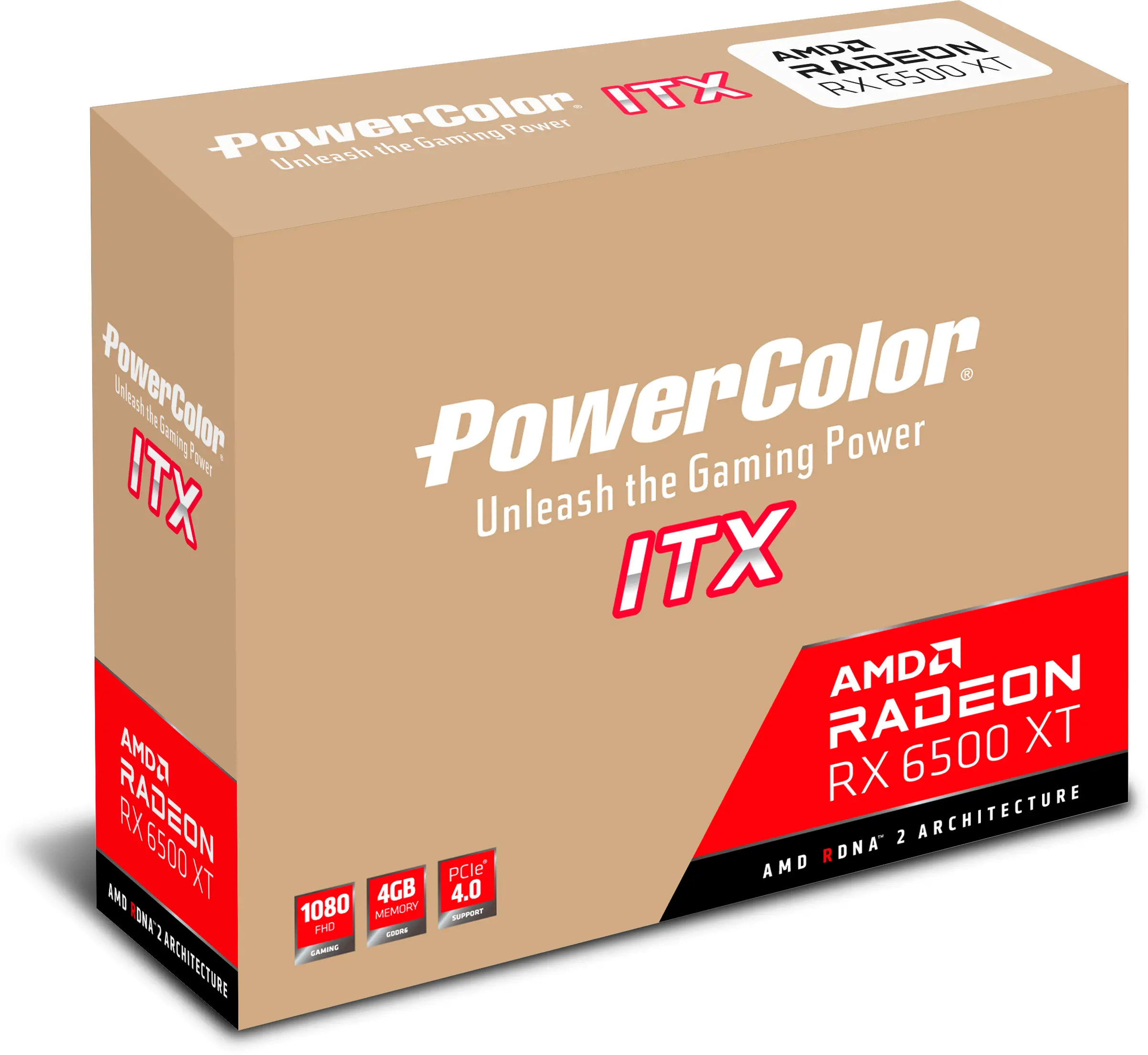 Видеокарта PowerColor RX 6500 XT ITX 4GB GDDR6 - image 5