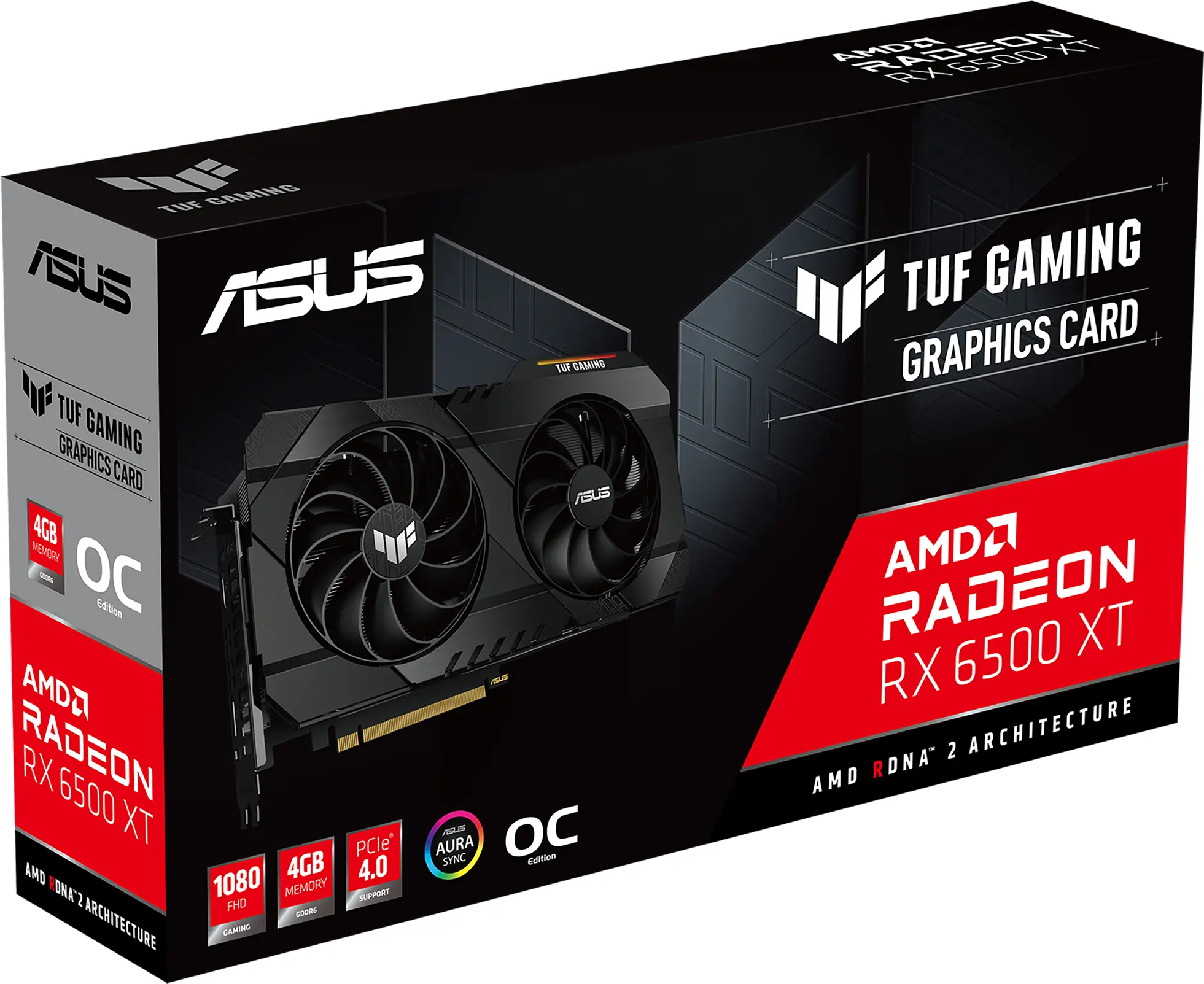 Видеокарта ASUS TUF Gaming Radeon RX 6500 XT OC Edition 4GB GDDR6 - image 12