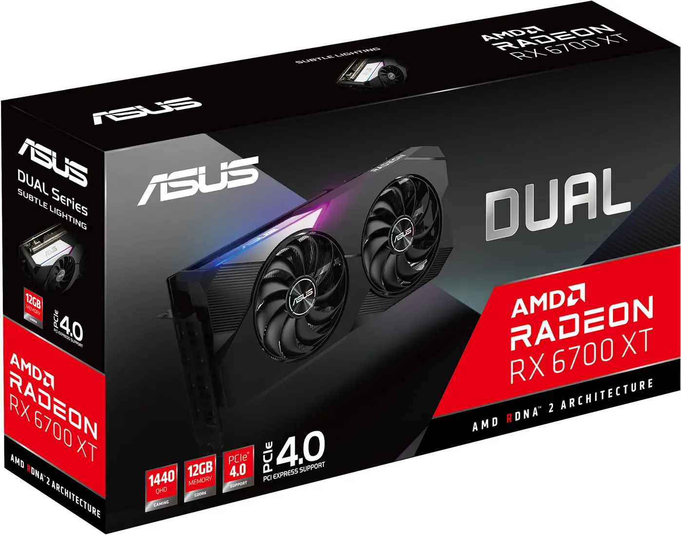 Видеокарта ASUS Dual Radeon RX 6700 XT OC Edition 12GB GDDR6 - image 10