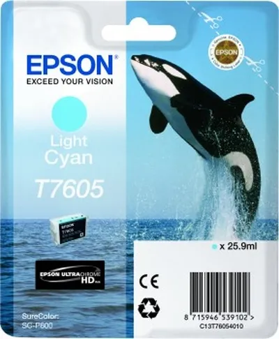 Консуматив, Epson T7605 Light Cyan - image 1