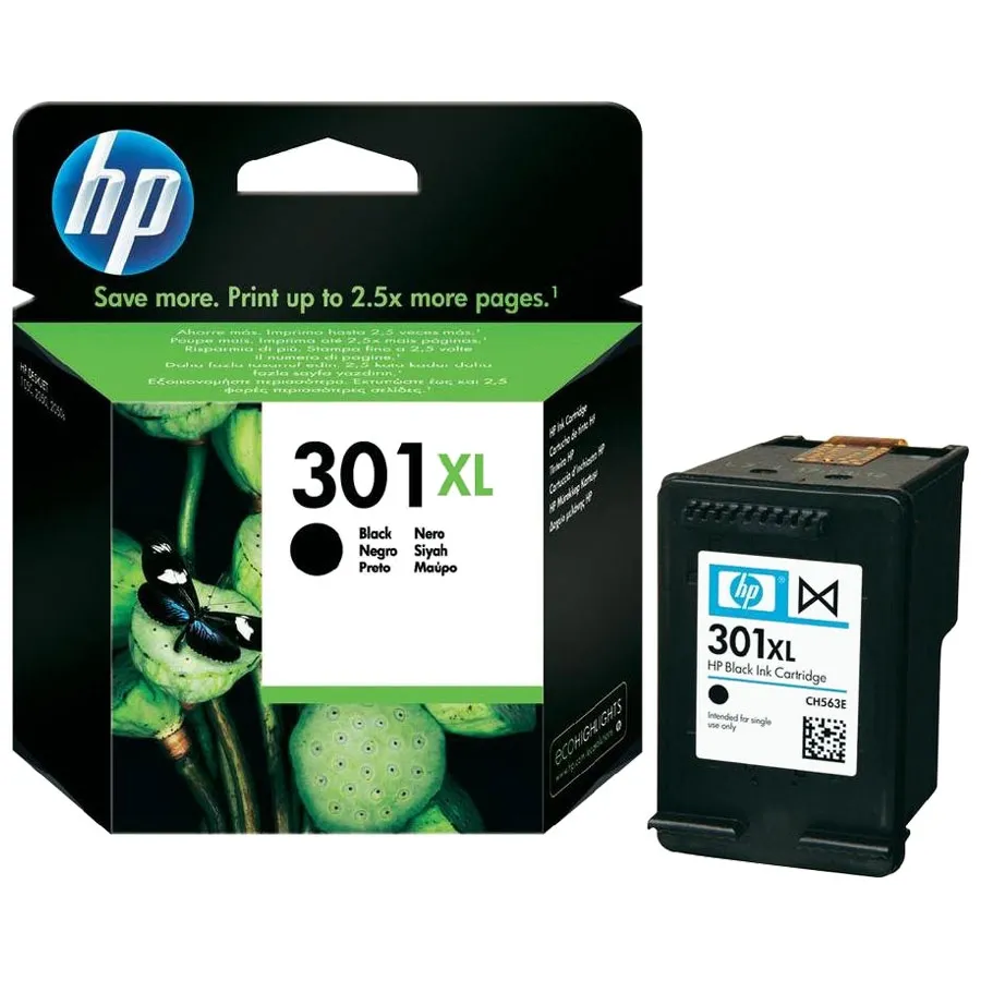 Консуматив, HP 301XL Black Ink Cartridge