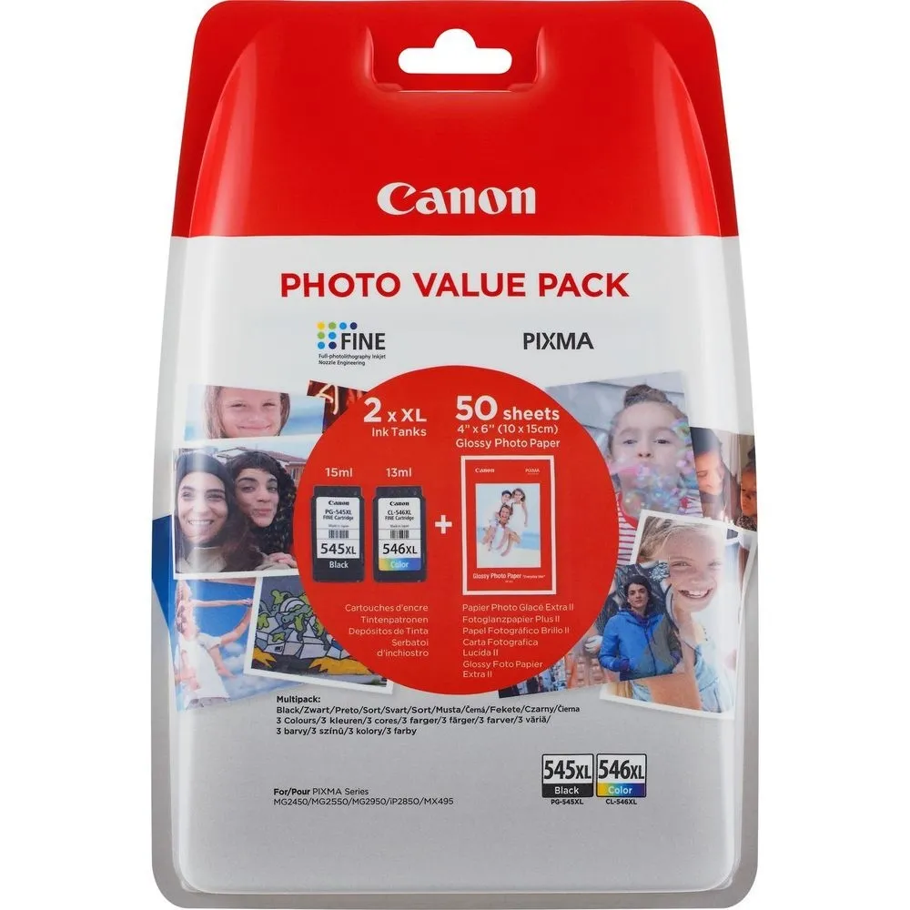 Консуматив, Canon PG-545XL/CL-546XL Photo Value Pack