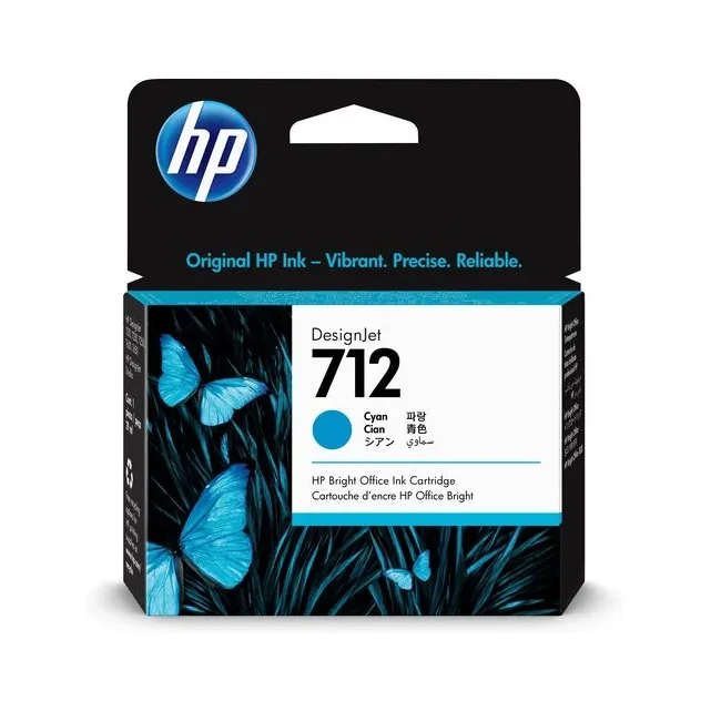 Консуматив, HP 712 29-ml Cyan Ink Cartridge