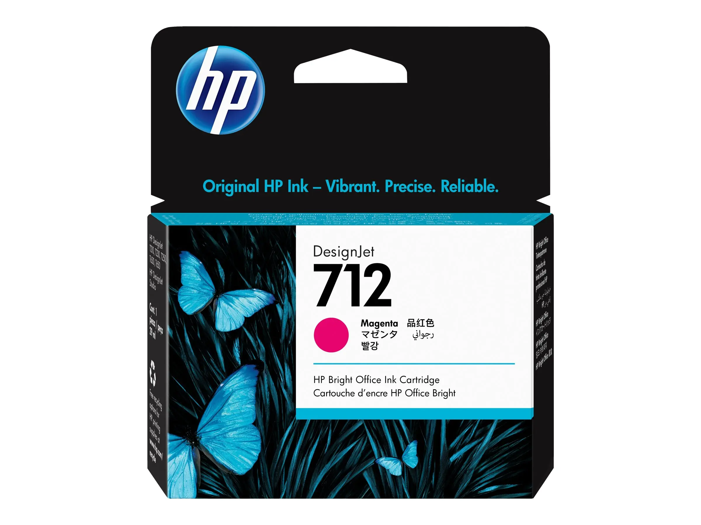 Консуматив, HP 712 29-ml Magenta Ink Cartridge - image 1