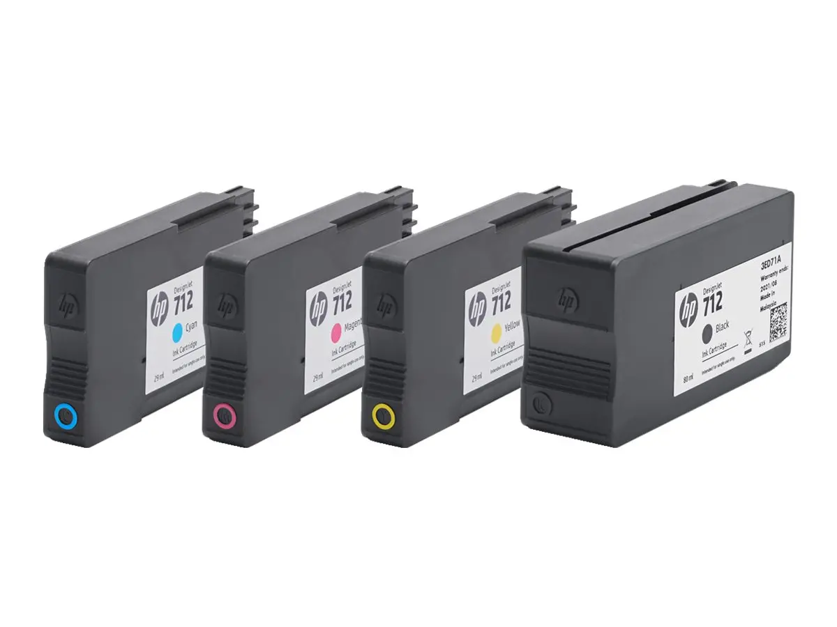 Консуматив, HP 712 29-ml Yellow Ink Cartridge - image 1