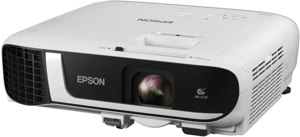Мултимедиен проектор, Epson EB-FH52, Full HD 1080p (1920 x 1080, 16:9) 240Hz Refresh, 4 000 ANSI lumens, 16 000:1, VGA, HDMI, USB, WLAN, Speakers, 36 months, Lamp: 36 months or 1 000 h, White - image 1
