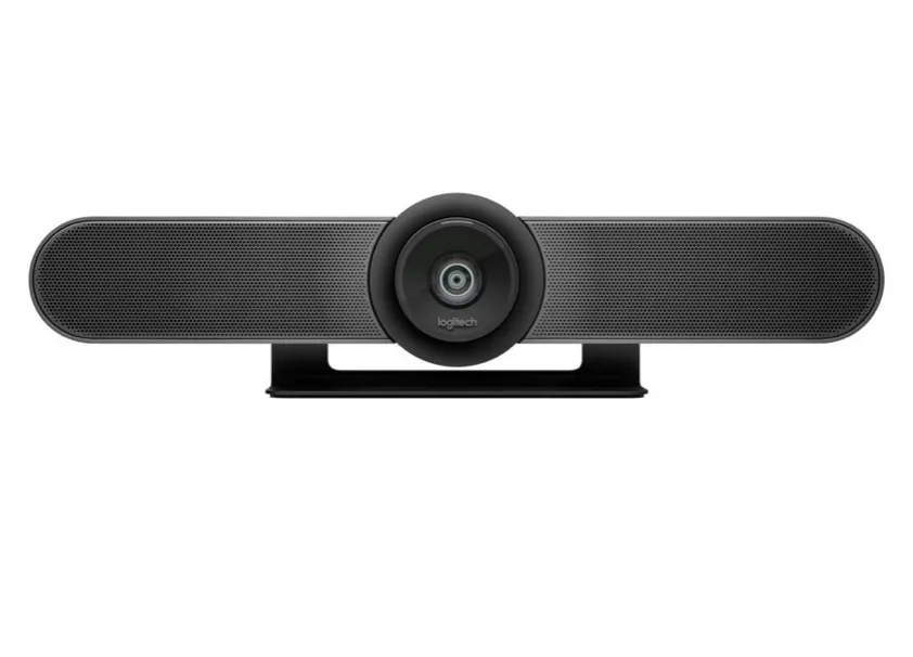 Уебкамера, Logitech MeetUp Confererence Solution, Ultra HD 4K 30 fps, Up To 6 Seats, Super Wide 120°, Motorized PT, RightSight, RightLight, RightSound, 5x HD Zoom, Black