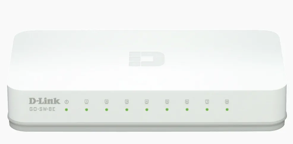 Комутатор, D-Link 8-Port 10/100M Desktop Switch