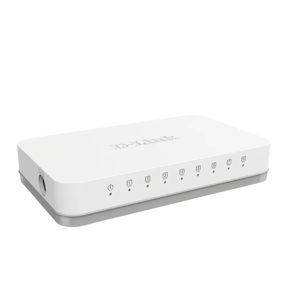 Комутатор, D-Link 8-Port Gigabit Easy Desktop Switch - image 1