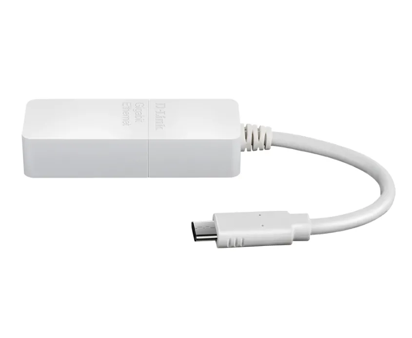 Адаптер, D-Link USB-C to Gigabit Ethernet Adapter - image 1