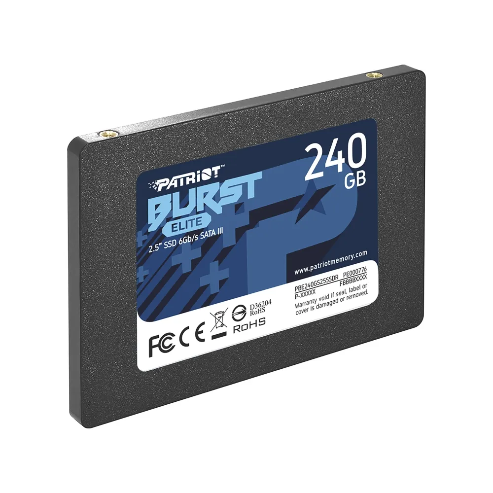 Твърд диск, Patriot Burst Elite 240GB SATA3 2.5 - image 2