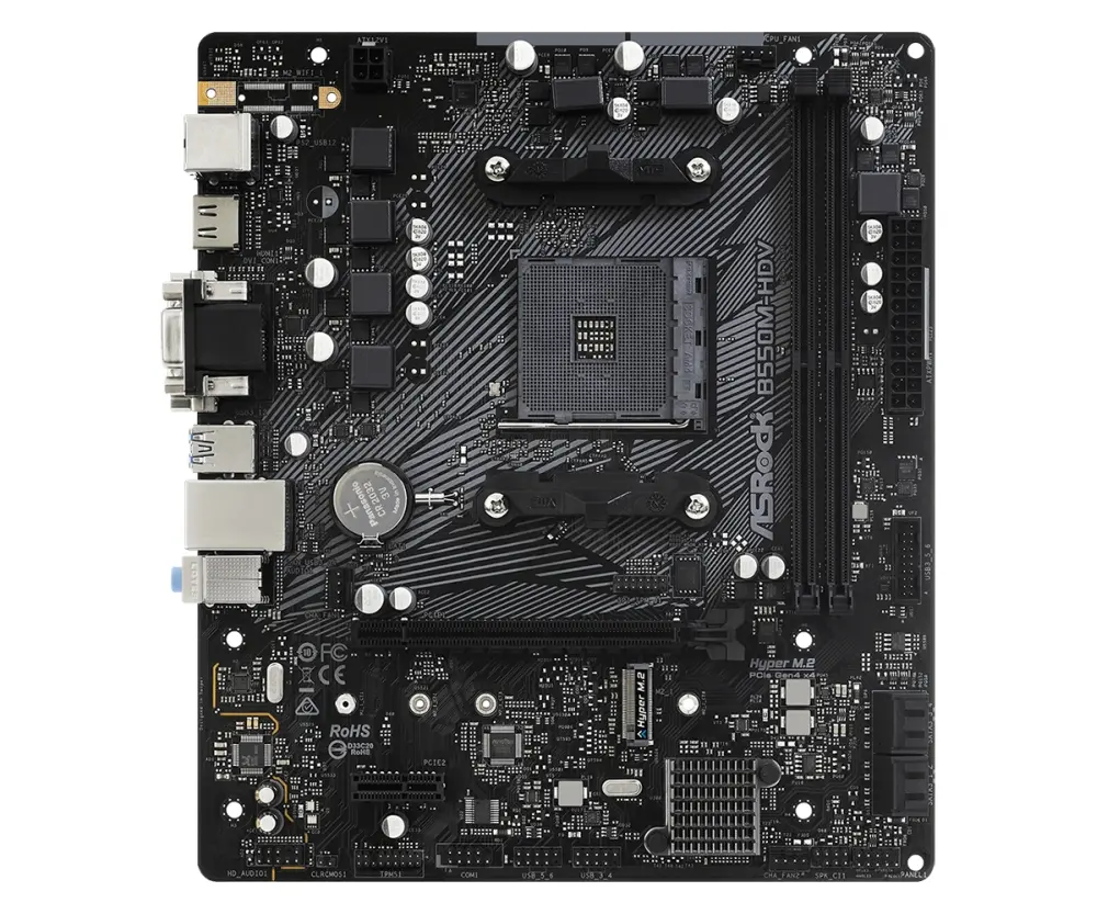 Дънна платка, Asrock B550M-HDV - image 1