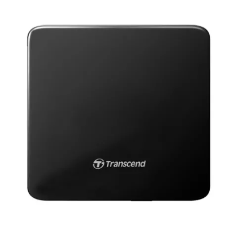 Оптично устройство, Transcend 8X DVD±RW, Slim Type, USB 2.0 (Black), 13.9mm Thickness - image 1