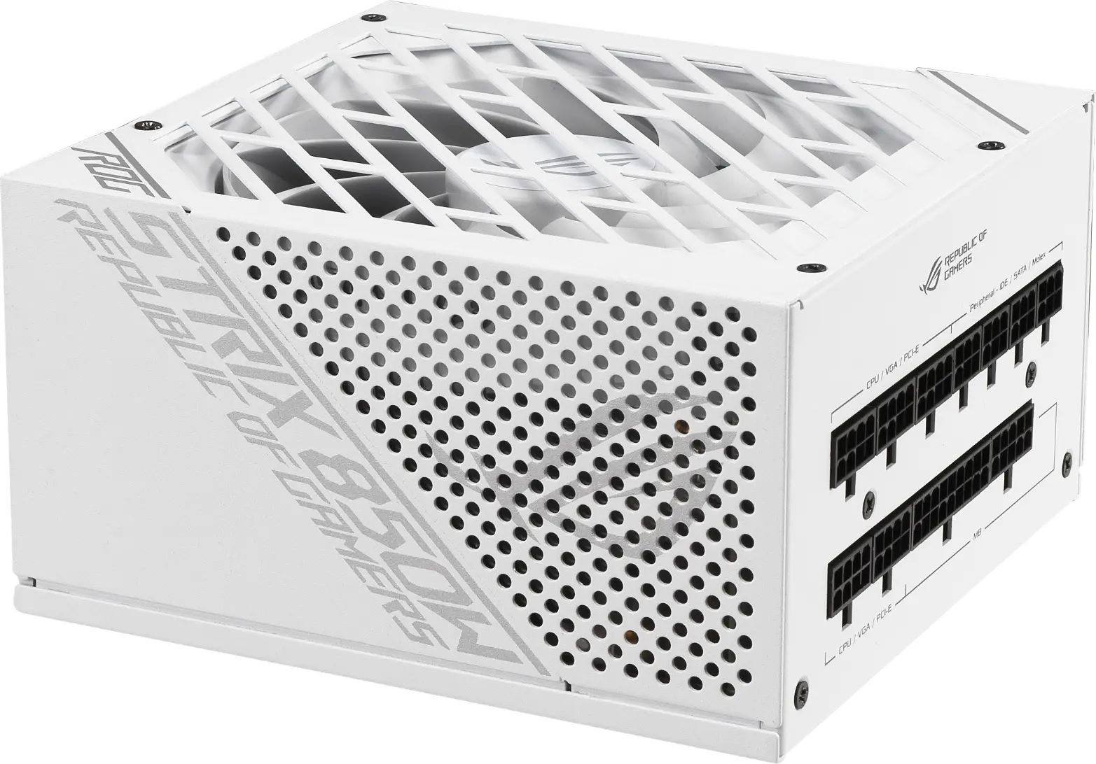 Захранващ блок ASUS ROG STRIX 850W White Edition 80+ Gold, Fully Modular - image 1