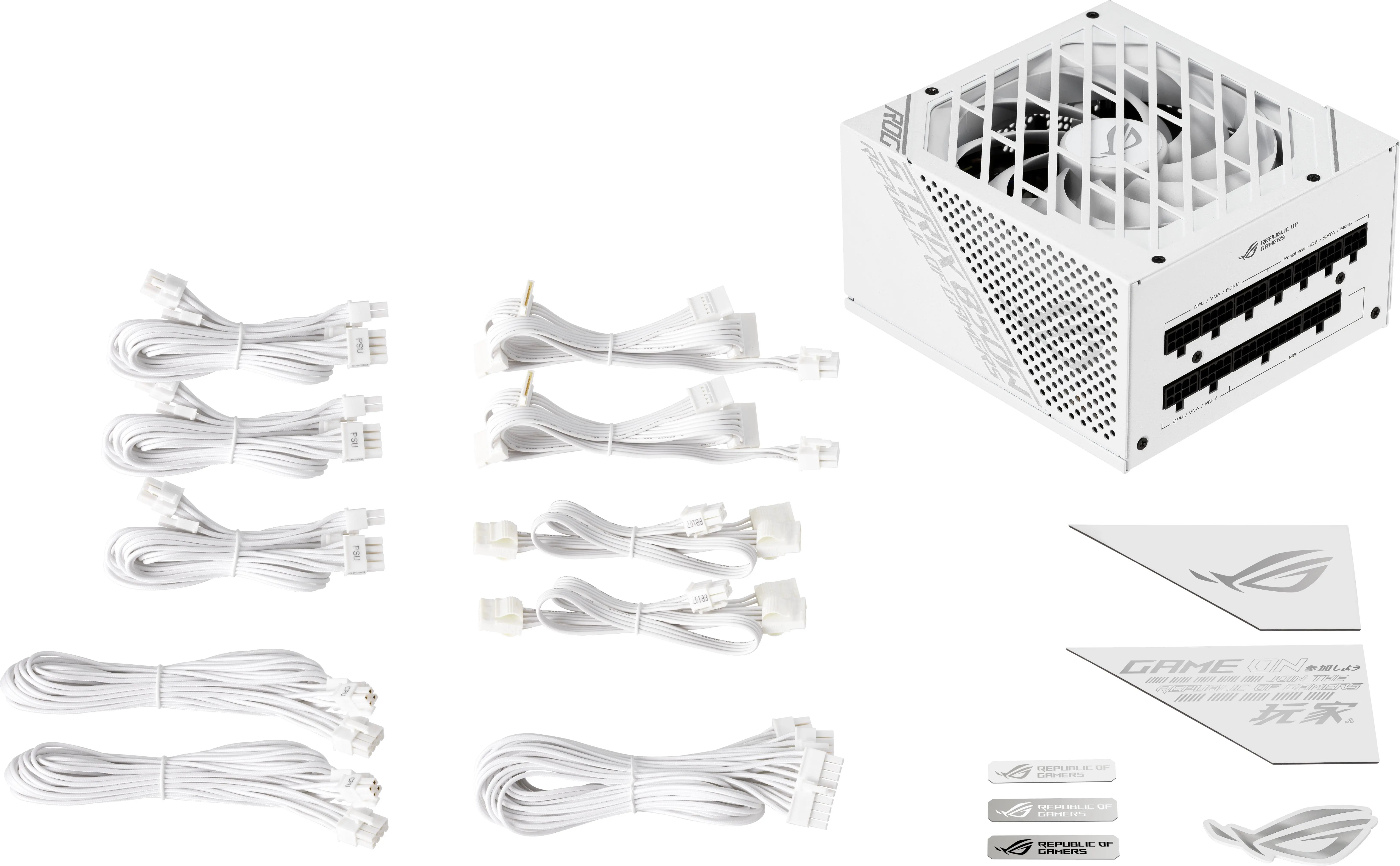 Захранващ блок ASUS ROG STRIX 850W White Edition 80+ Gold, Fully Modular - image 15
