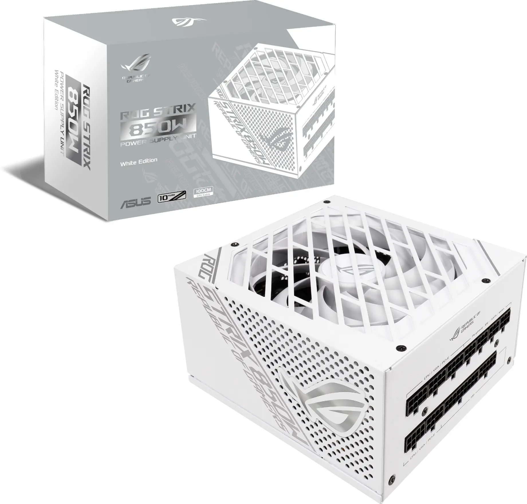 Захранващ блок ASUS ROG STRIX 850W White Edition 80+ Gold, Fully Modular - image 17