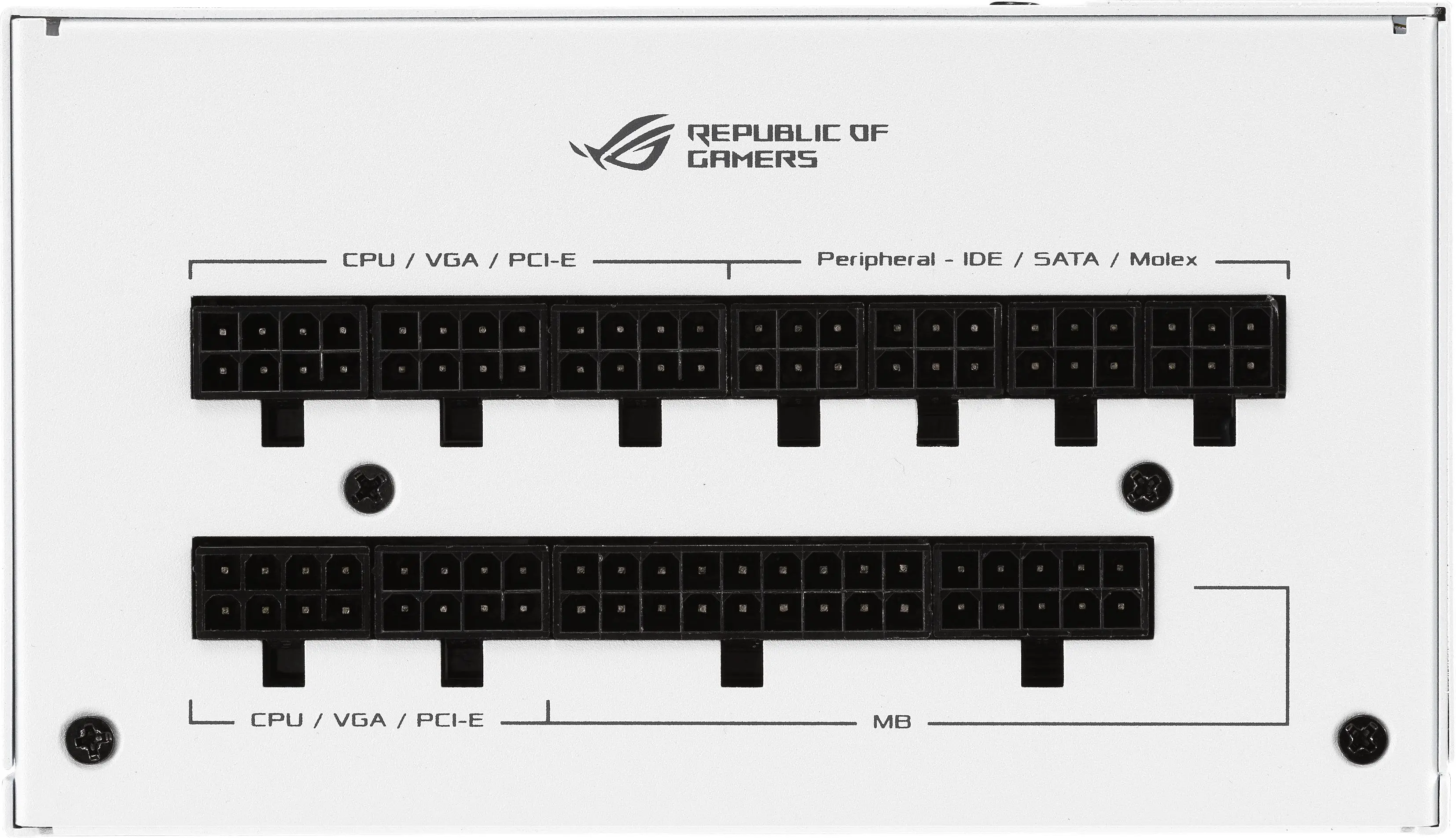 Захранващ блок ASUS ROG STRIX 850W White Edition 80+ Gold, Fully Modular - image 5