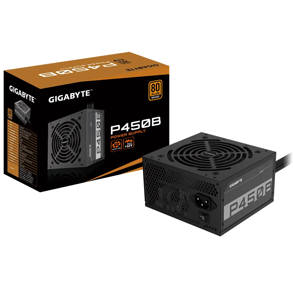 Захранващ блок Gigabyte P450B, 450W, 80+, Bronze - image 6