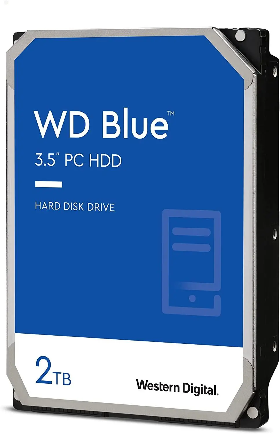 Твърд диск, Western Digital Blue 2TB ( 3.5'', 256MB, 7200 RPM, SATA 6Gb/s )