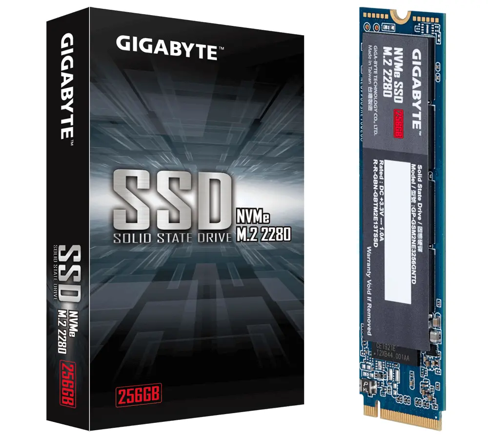 SSD Gigabyte M.2 NVMe PCIe Gen 3 SSD 256GB  - image 1