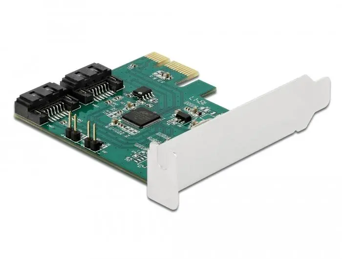 Контролер Delock SATA PCI Express Card - 2 ports - image 1