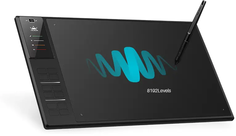 Графичен таблет HUION Inspiroy WH1409 V2, WiFi 2.4Ghz - image 2