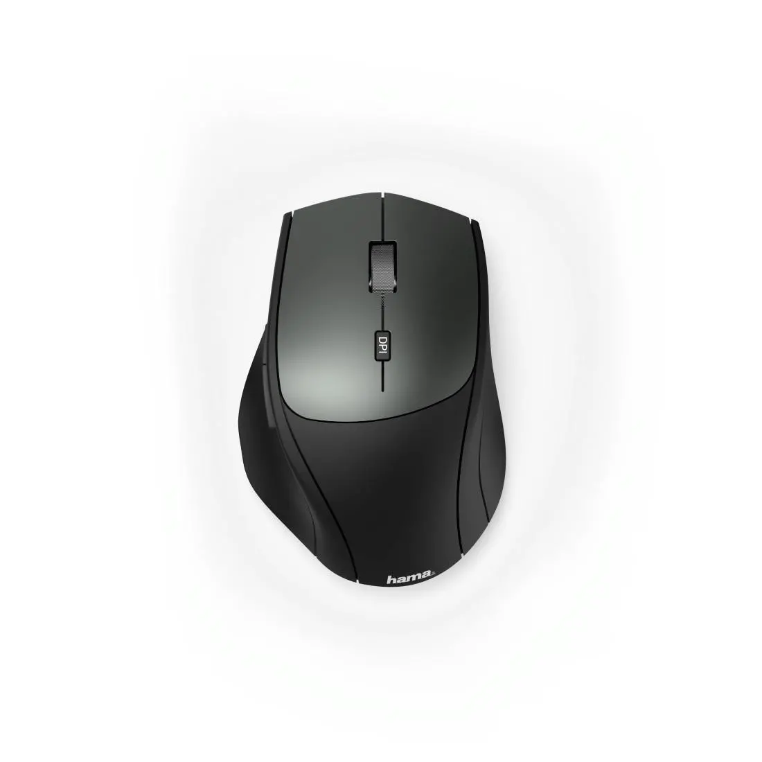 Безжична оптична мишка HAMA MW-600, 2 приемника USB-C/USB-A, 6 бутона, черен - image 1