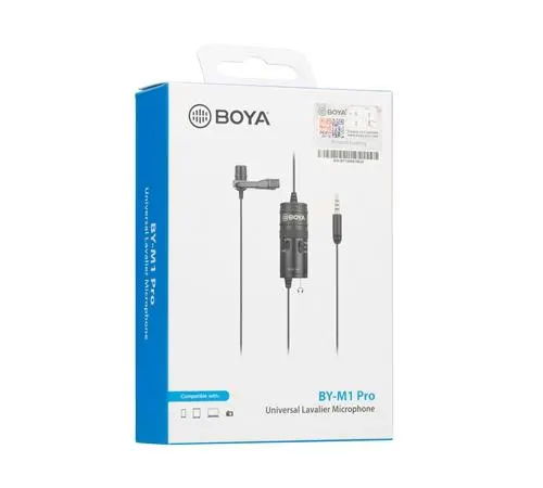 Микрофон брошка BOYA BY-M1 Pro, 3.5mm жак - image 7
