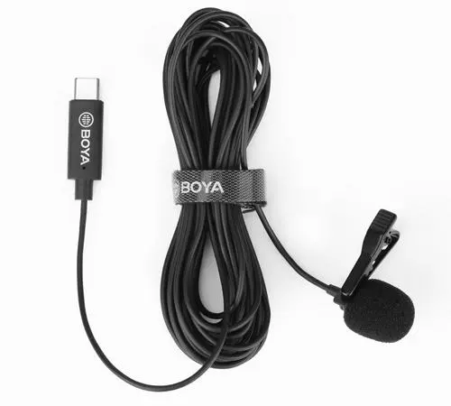 Микрофон брошка BOYA BY-M3, USB-C - image 3