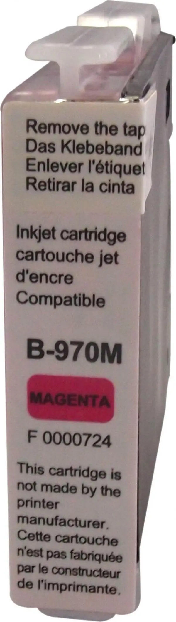 Мастилница UPRINT LC970, LC10000 BROTHER, Magenta - image 1