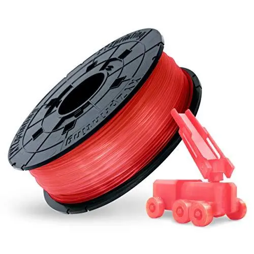 Консуматив за 3D принтер XYZprinting - PLA  filament, 1.75 mm, Clear RED - image 2