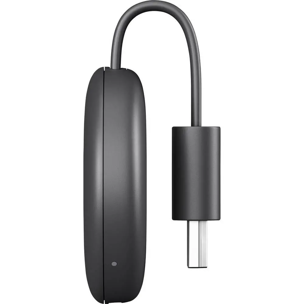 Мултимедиен плеър Google Chromecast 3rd Gen-IT, HDMI, Черен