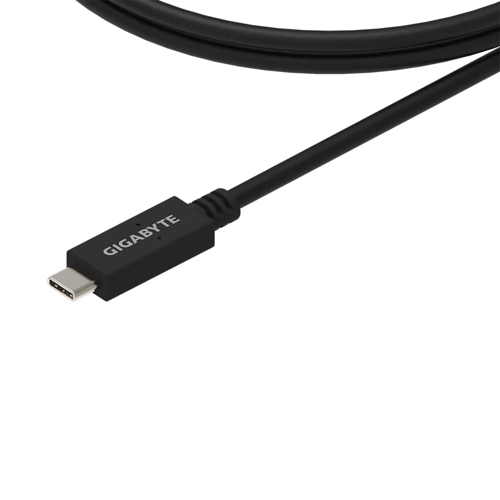 Кабел GIGABYTE USB Type-C мъжко към USB Type-C мъжко  3.2Gen, 1 м 10Gbp/s - image 3